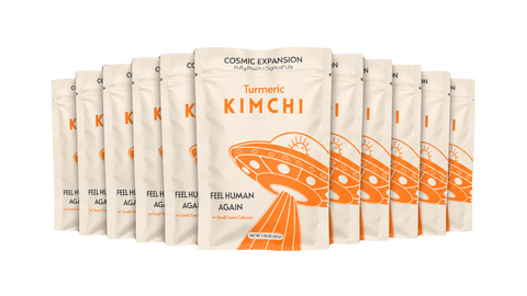Turmeric Kimchi: Daily Ritual