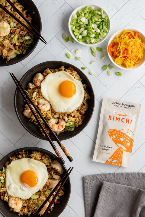 Turmeric Kimchi: Daily Ritual
