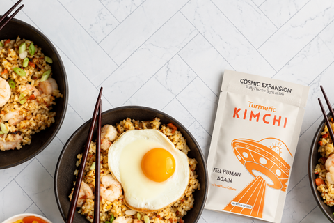 Turmeric Kimchi: Daily Ritual