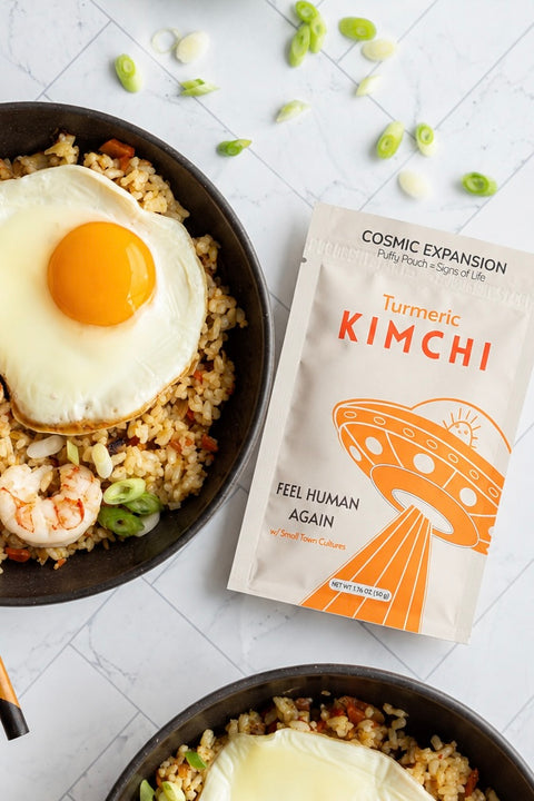 Turmeric Kimchi: Daily Ritual